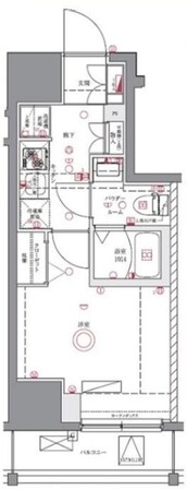 ユリカロゼAZ亀有North Towerの物件間取画像